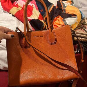 Michael Kors Shoulder Bag - **AUTHENTIC** - Beautiful Pumpkin Color!